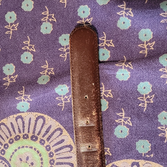 Brown Coach Belt - Picture 2 of 6
